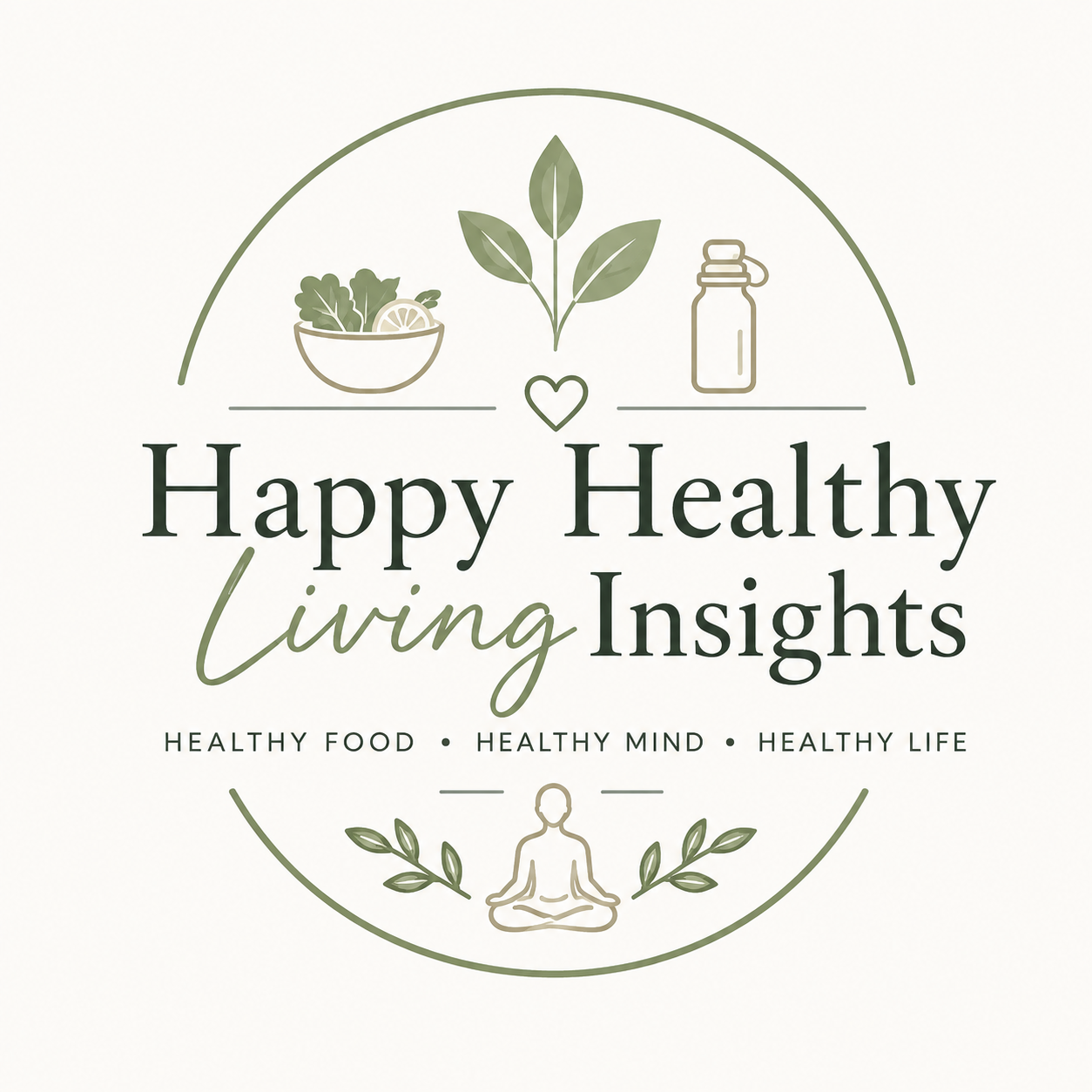 Happy Healthy Living Insights logo
